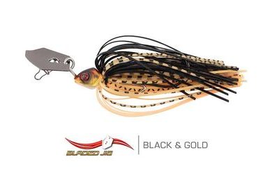 Fox Rage Nástraha Bladed Jig Black & Gold