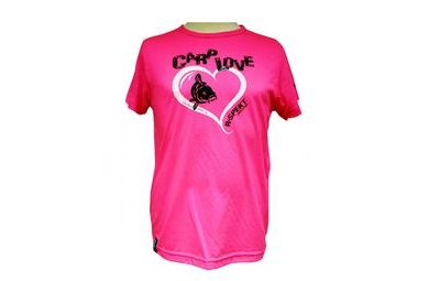 R-Spekt Dětské tričko Carp Love fluo pink