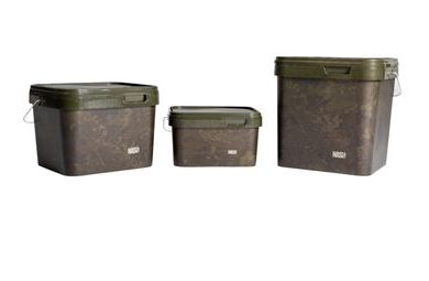 Nash Kbelík Spot On Rectangular Bucket Camo