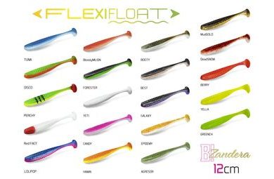 Delphin Umělá nástraha Zandera FlexiFloat UVs 12cm 5ks