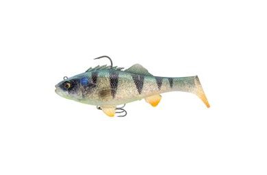 Savage Gear Gumová nástraha 3D Perch RTF Ghost Silver