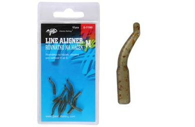 Giants fishing Rovnátka na háčik Line Aligner Camo 10ks