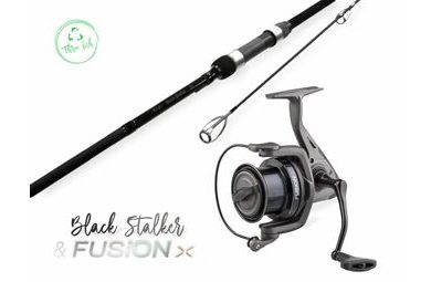 Zfish Prut Combo Black Stalker 10ft 3lb + Naviják Fusion X 6000