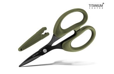 Delphin Nožnice s vrúbkami BladeX Long Titan 12cm