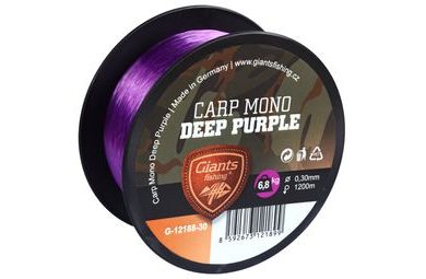 Giants Fishing Vlasec Carp Mono Deep Purple