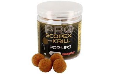 Starbaits Plovoucí boilies Pop Up Pro Scopex Krill 50g