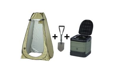 Giants fishing Akčný set Skladacia prenosná toaleta X-Large + Hygienický stan + Skladacia lopatka ZADARMO!