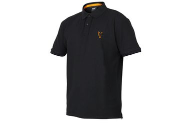 Fox Triko Collection Orange & Black Polo Shirt