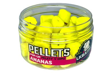 LK Baits Pop-up Pelety v dipu Ananas 40g