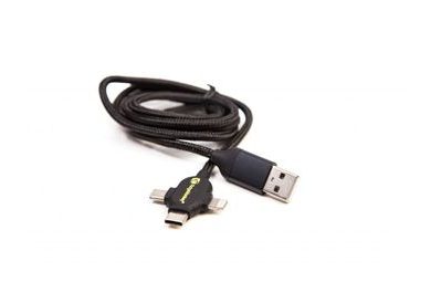 RidgeMonkey Napájecí kabel Vault USB-A to Multi Out Cable 1m