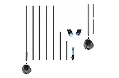 Daemons Sklopná tyčová bójka Daemons 05 R2 s LED diódou a sieťkou