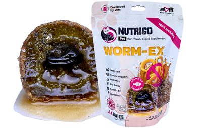 LK Baits Pet Doplněk stravy Nutrigo Dog Supplement Worm Ex