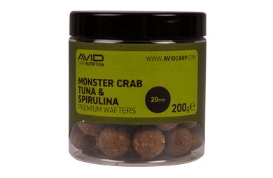 Avid Boilies Premium Wafters Monster Crab-Tuniak & Spirulina 20mm 200g