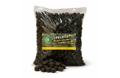 Chyť a pusť Pelety BLACK halibut 5kg