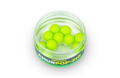Mikbaits Mini Plávajúce fluo boilie 10mm 100ml