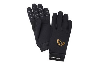 Savage Gear Rukavice Neoprene Stretch Glove Black