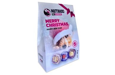 LK Baits Pet Pamlsky Nutrigo Bonbons Bag Mini Šťavnaté pamlsky Vianoce