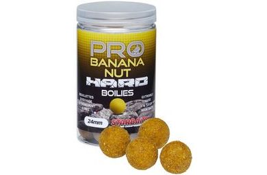 Starbaits Hard Boilies Pro Banana Nut 200g