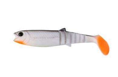 Savage Gear Gumová nástraha Cannibal Shad bulk White & Black