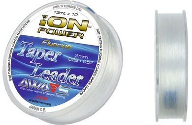 Awa-S Vlasec zužovaný Ion Power Fluorine Taper Leaders 10x15m