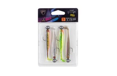 Fox Rage Gumová Nástraha Mini Tiddler Mixed Colour Pack Loaded 8cm 4ks