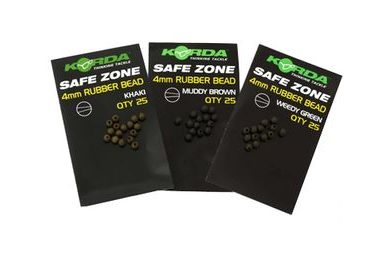 Korda Gumové korálky Rubber Bead 4mm Brown 25ks