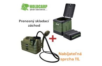 Giants fishing Skládací přenosná toaleta Folding Toilet Compact