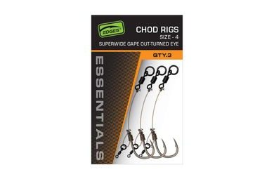Fox Návazec Edges Super Wide Gape Chod Rigs 3ks