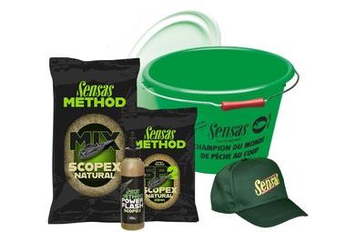 Sensas Akční kbelík Method Mix Scopex