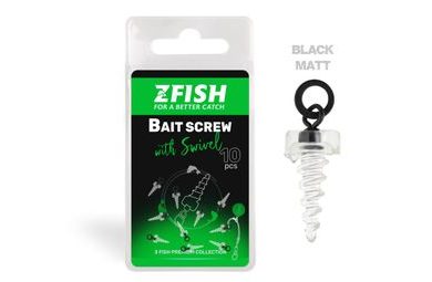 Zfish Vrtáček s obratlíkem a kroužkem 10ks