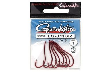 Gamakatsu Háčky LS-3113R New Label Hooks Red