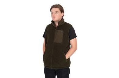 Fox Vesta Olive Sherpa Hybrid Gilet