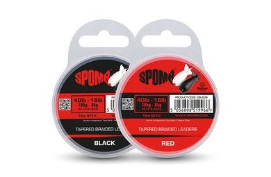 Spomb Šoková šňůra Tapered Braided Leaders 40-18lb