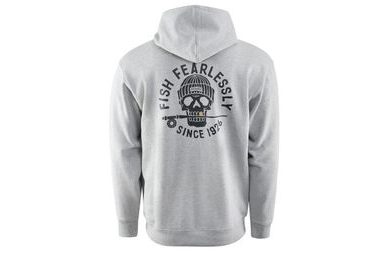 Grundéns Mikina DeadStick Hoodie Athletic Heather