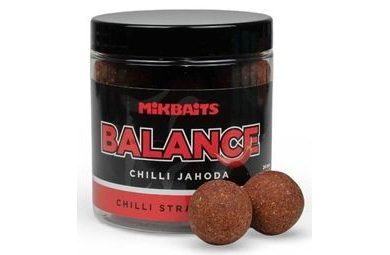 Mikbaits Boilies Chilli Chips Balance Chilli Jahoda 250ml