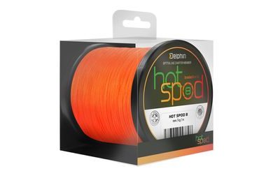 Delphin Šňůra HotSPOD 8 oranžová 0,14mm 300m