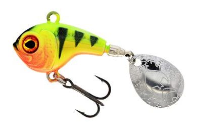 Westin Tail Spinner DropBite Spin Tail Jig Chartreuse Perch