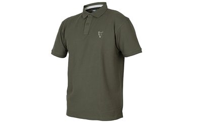 Fox Triko Collection Green & Silver Polo Shirt