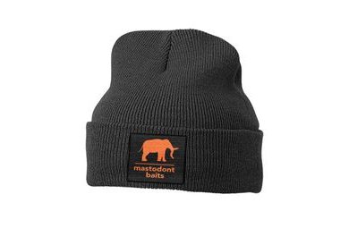 Mastodont Baits Zimní čepice pletená černá