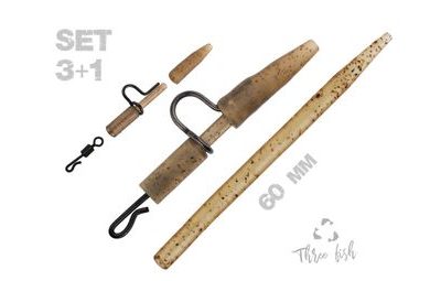 Zfish Závěska Heavy Duty Clip Complete Set 60mm