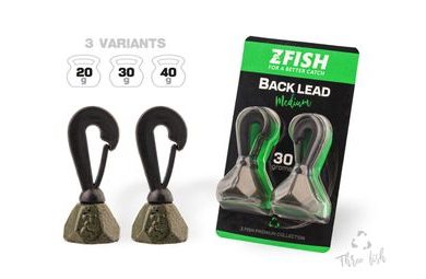 Zfish Olovo Back lead 2ks