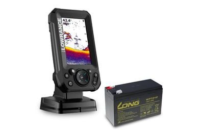 Lowrance Echolot Eagle 4X so sondou Bullet + batéria ZADARMO