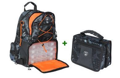 Giants fishing Akčný set Prívlačový batoh Gaube + prívlačová taška Compact