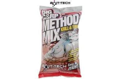 Bait-Tech Krmítková směs Big Carp Method Mix Krill & Tuna 2kg
