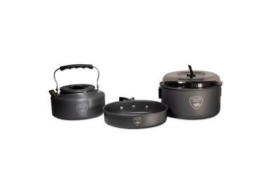 Giants Fishing Sada riadu s kanvičkou 3 Piece Pan & Kettle Set