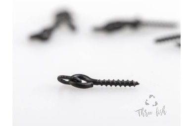 Zfish Vrtáček s Kroužkem Bait Screw & Oval Ring 10ks