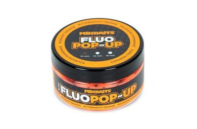 Mikbaits Mini Plávajúce fluo boilie 10mm 100ml