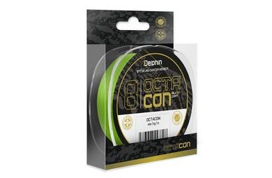 Delphin Šňůra OctaCon fluo zelená 135m