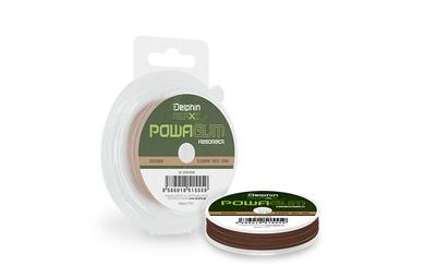 Delphin Feederová guma Reaxe PowaGUM Absorber Hnědá 10m