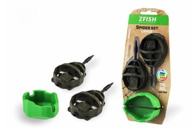 Zfish Sada Method Feeder Spider Set Large + Formička